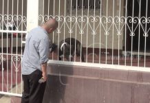 Dejan limpio un chante en el barrio San José Oriental