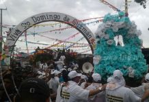 Santo Domingo llega a Gancho de Camino