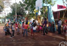 Celebran al General Sandino en parques de Managua