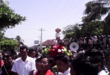 Católicos de Ometepe celebran a San Isidro Labrador