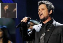 Alejandro Sanz defendió a mujer que era maltratada en un concierto