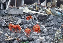 Continúa intensa labor de rescate tras deslave en China