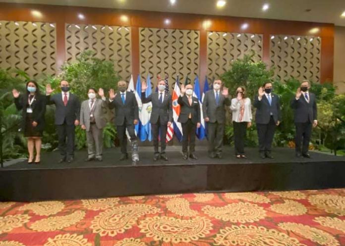 nicaragua, sica, relaciones exteriores, reunion, ministros, estados unidos, mexico,