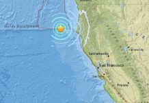 Sismo de magnitud 5,6 sacude costas de California