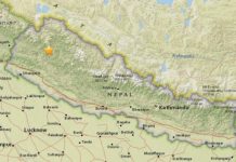 Sismo de magnitud 5,4 sacude Nepal