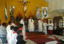 Masaya celebra bajada de San Miguel