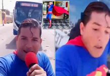 “Superman” brasileño es atropellado por un bus que intentó detener brasil, atropello, superman, comediante,