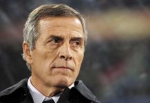 Tabárez contempla el futuro de la selección uruguaya