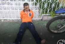 No corre largo ladrón de bicicleta en semáforos El Colonial