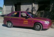 Reportan taxi abandonado en barrio Oswaldo Manzanares
