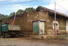 Masaya: Alcaldía visita vivienda con techo colapsado