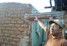 Ocotal: Techo de vivienda sale por los aires misteriosamente