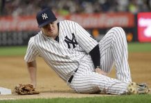 Parmelee, 4to primera base que se lesiona con Yanquis