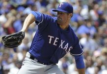 Rangers vencen a Cachorros y Mets blanquean a Filis