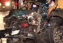 Tipitapa: Brutal accidente deja dos muertos y varios lesionados