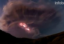 Video: la increíble formación de una tormenta eléctrica en la Patagonia
