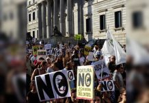 Manifestación en Madrid contra las corridas de toros