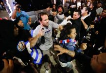 Violencia tras acto de campaña de Trump; 20 arrestados