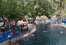 Familias se dan un chapuzón en balnearios de Tipitapa