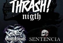 Noche de puro thrash metal con Psicosis y Sentencia