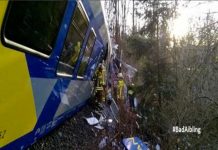 Alemania: Varios muertos por la colisión frontal de dos trenes de pasajeros en Baviera