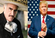 Vicente Fernández escupiría a Donald Trump