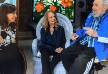 Fernández felicita a Fidel Castro por su cumpleaños