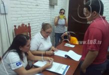 Fluida verificación en la UNAN Managua