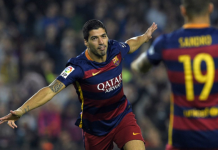Suárez celebra aniversario con triplete y victoria de Barsa