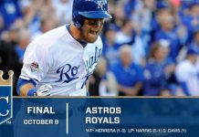 Reales remontaron y empataron la serie ante Astros