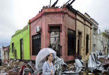 Tres departamentos uruguayos en alerta naranja tras lluvias