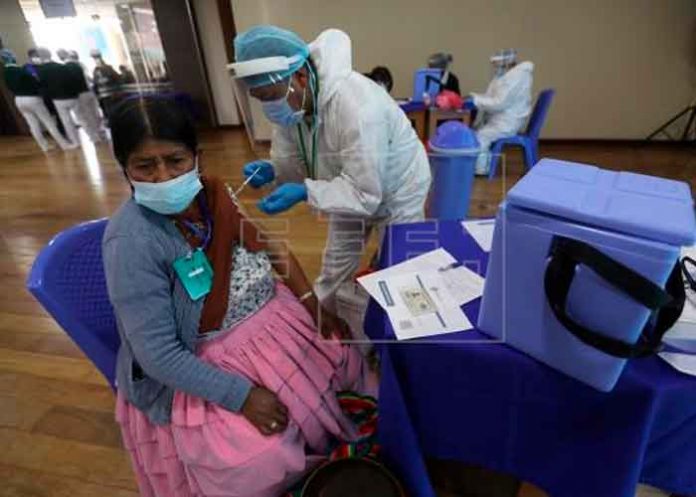 bolivia, presidente, anuncio, llegada, vacunas, covid,