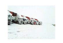 17 días llevan varados 180 camiones paraguayos en los Andes