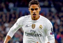 Varane en duda para la Champions