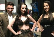 Diseño un vestido con vellos púbicos
