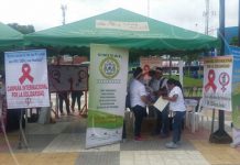 Realizan caminata en solidaridad a personas con VIH