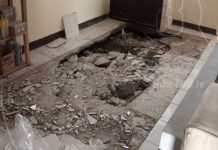 Managua: Socavan terreno por mala reparación de urbanizadora