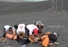 Extranjera se accidenta en el Volcán Cerro Negro