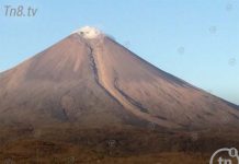 Comunidades cercanas al Momotombo en relativa calma
