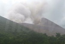 Fotos: Volcán Telica volvió a generar explosiones