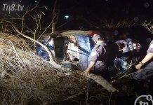 Nueva Segovia: Dos lesionados en vuelco de taxi