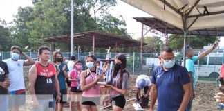 nicaragua, managua, premios, voleibol, playa,