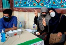 iran, inicio, elecciones, centros, votacion,