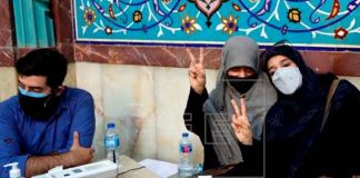 iran, inicio, elecciones, centros, votacion,