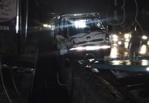 Vuelco de camion deja dos lesionados en carretera Masaya