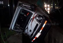 Volcón en carretera a Masaya deja dos lesionados