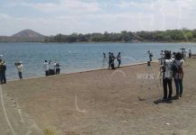 Desarrollan jornada de limpieza en Laguna de Xiloá