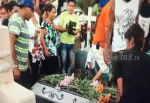 Entierran cuerpo de Xiomara en Estelí