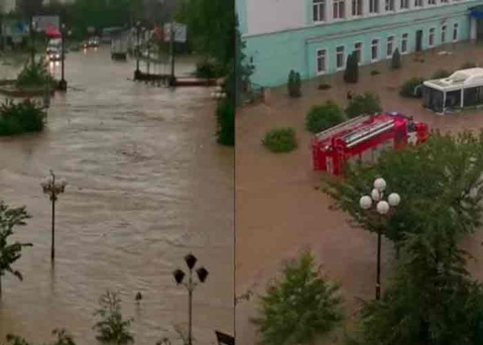 rusia, yalta, inundaciones, lluvias,