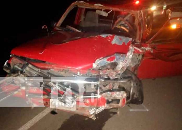 1 nicaragua, tipitapa, accidente de transito, fallecido, lesionado,